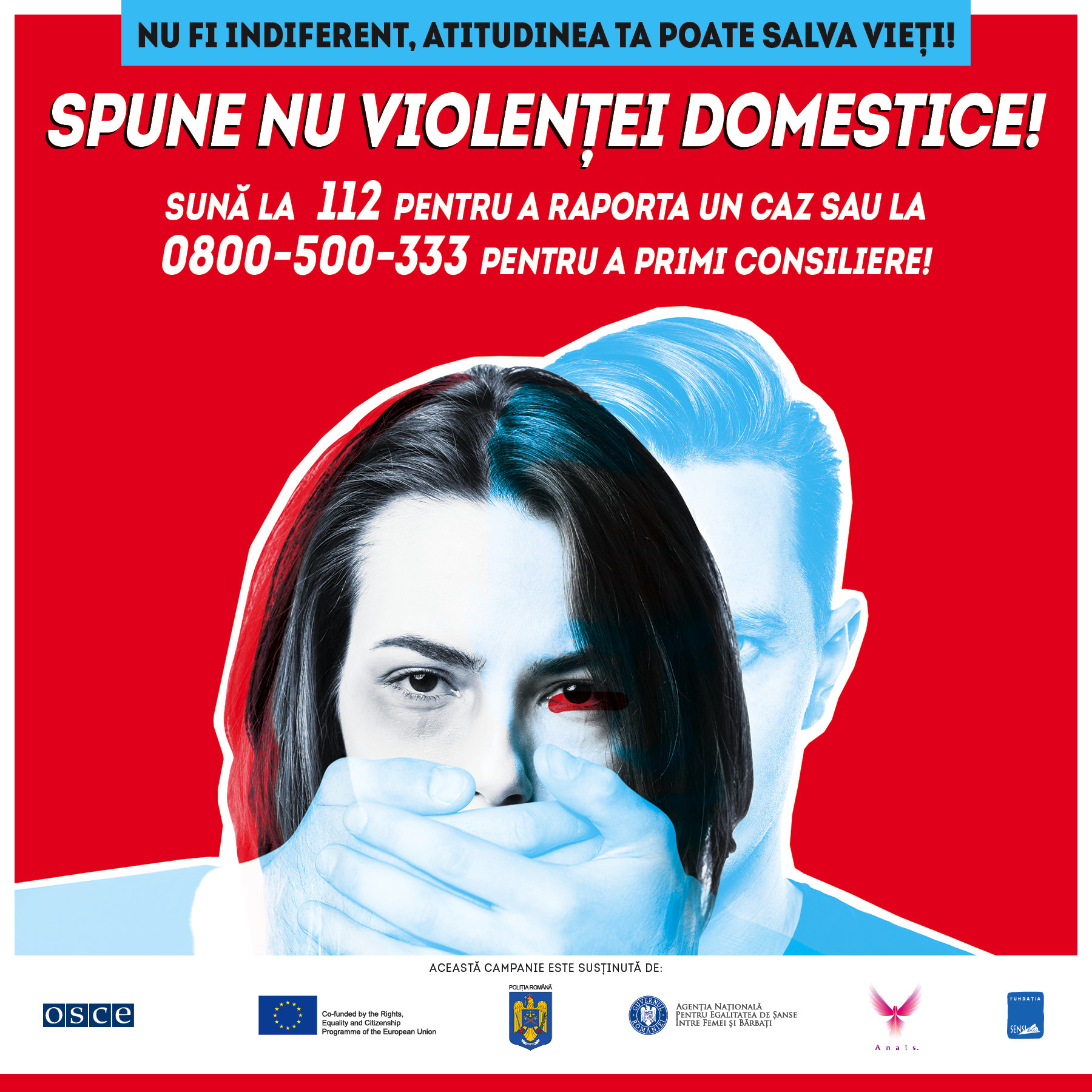 OSCE lansează o campanie regională de sensibilizare împotriva violenței bazate pe gen în 3 țări - Bulgaria, Ungaria și România
