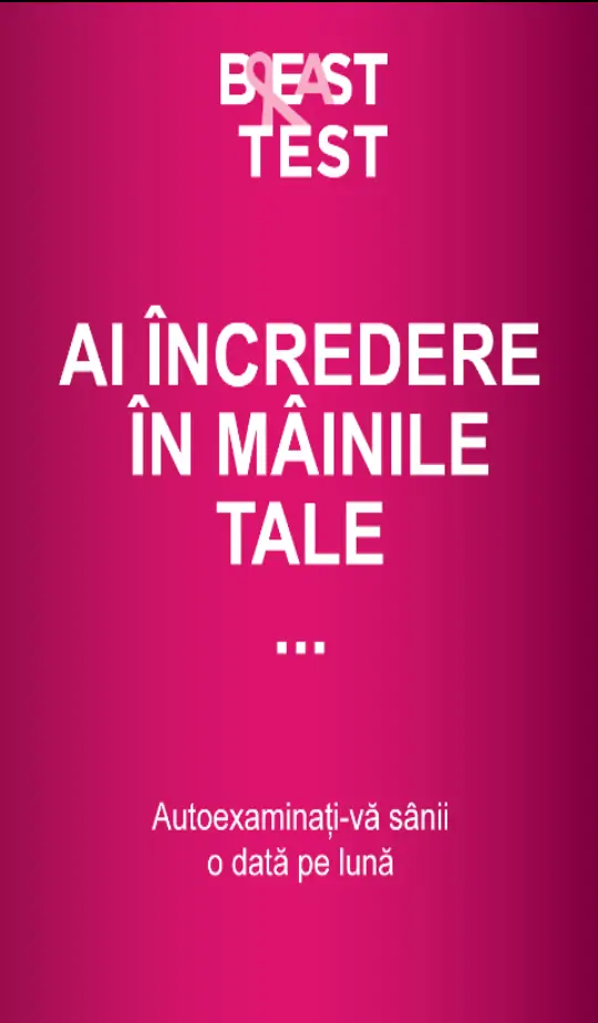 Aplicația gratuită Breast Test te învață cum și când să-ți autoexaminezi corect sânii