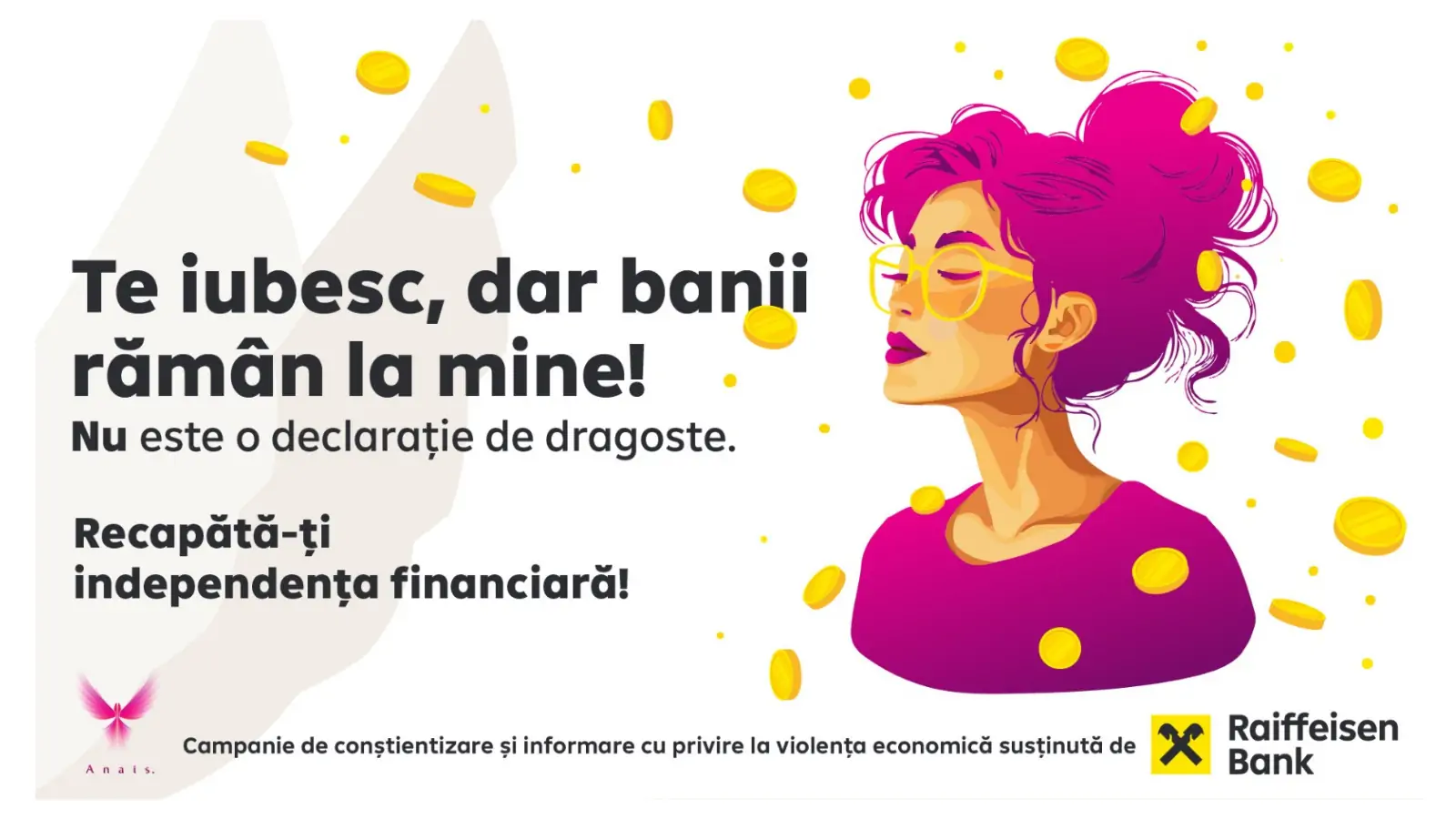 Campanie de conștientizare și informare cu privire la violența economică